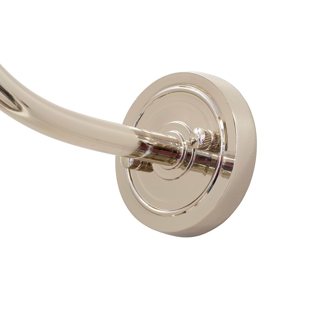 Soho Lighting Claridge Nickel Adjustable Reading & Picture Wall Light