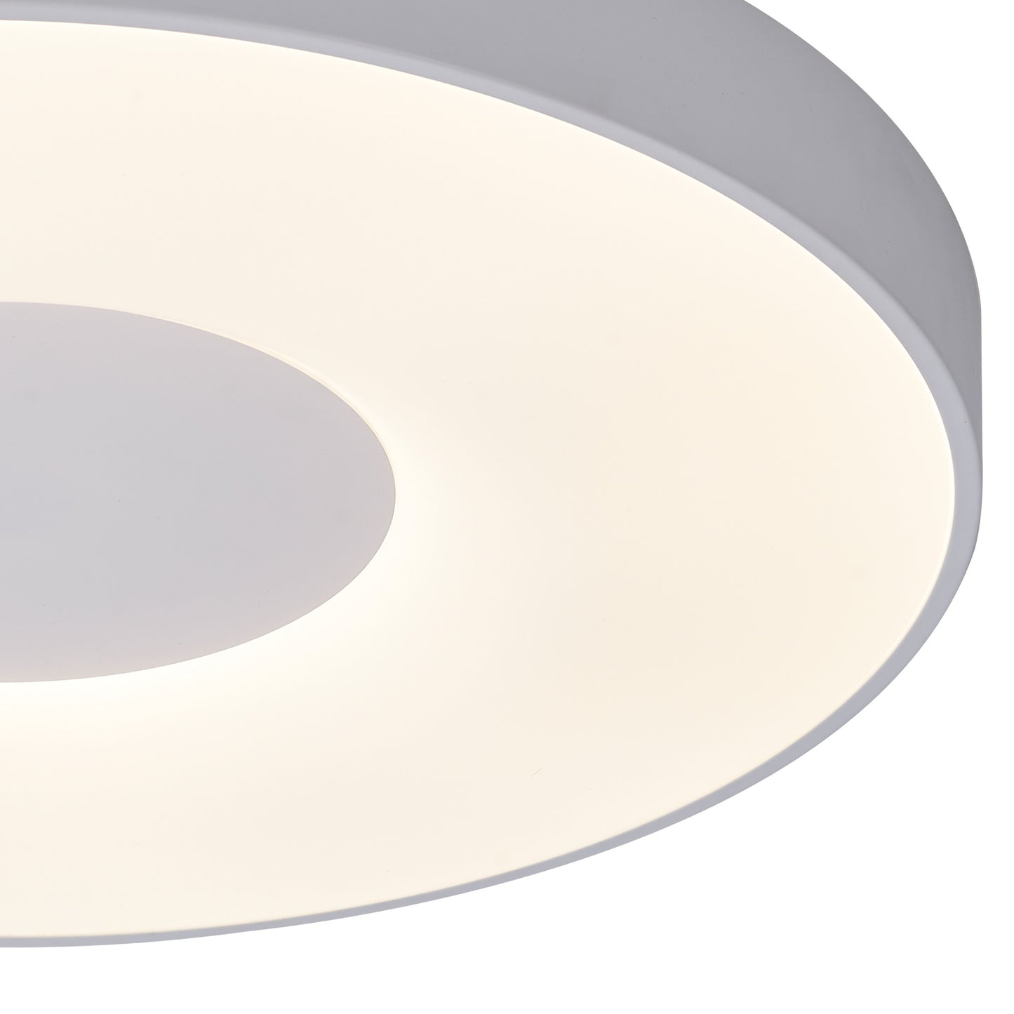 Coin Round Ceiling 100W LED With Remote Control 2700K-5000K, 6000lm, White, 3yrs Warranty by Mantra