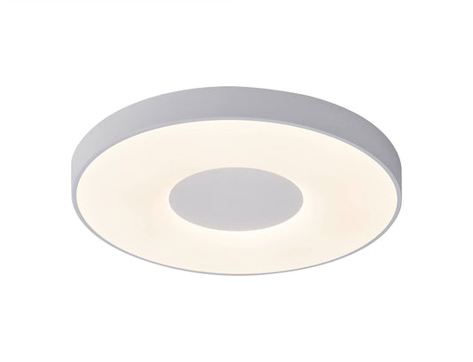 Coin Round Ceiling 100W LED With Remote Control 2700K-5000K, 6000lm, White, 3yrs Warranty by Mantra