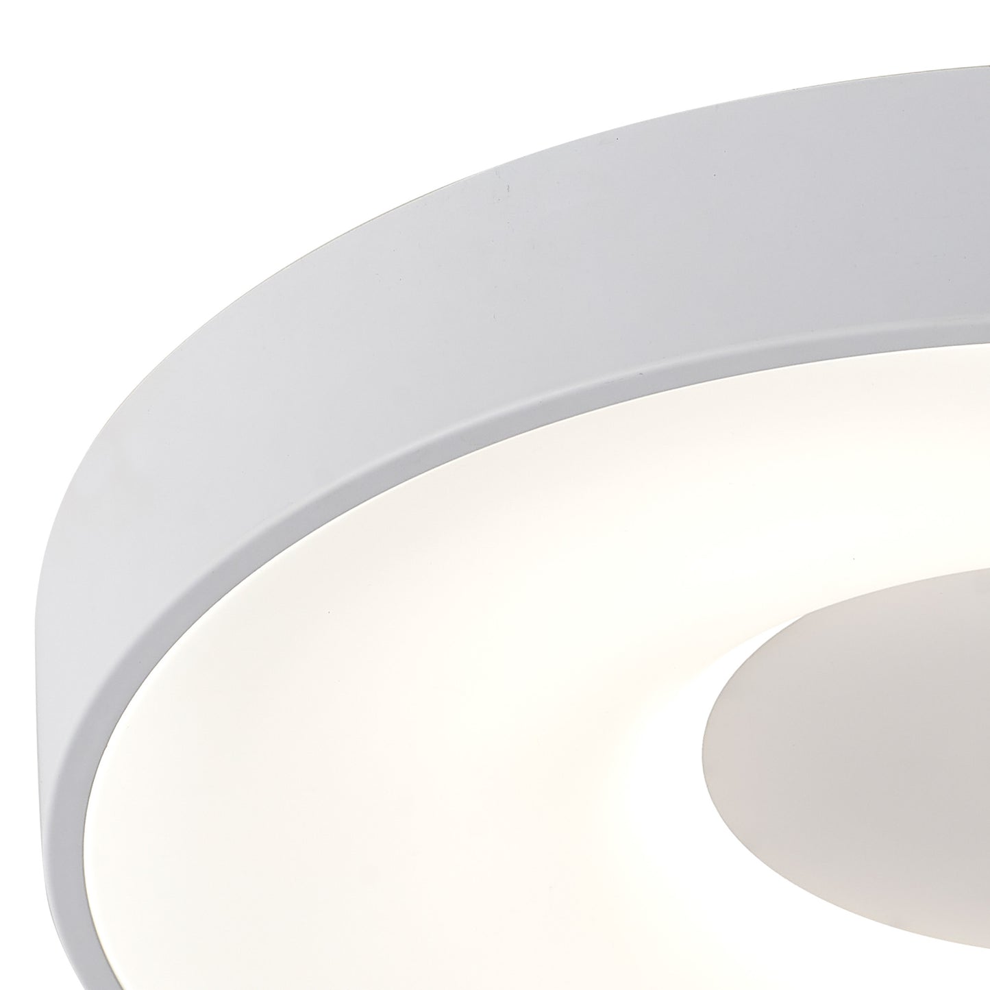 Coin Round Ceiling 80W LED With Remote Control 2700K-5000K, 3900lm, White, 3yrs Warranty by Mantra