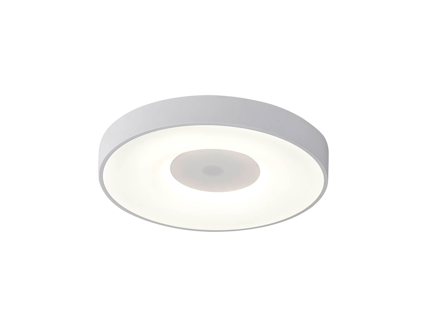 Coin Round Ceiling 80W LED With Remote Control 2700K-5000K, 3900lm, White, 3yrs Warranty by Mantra