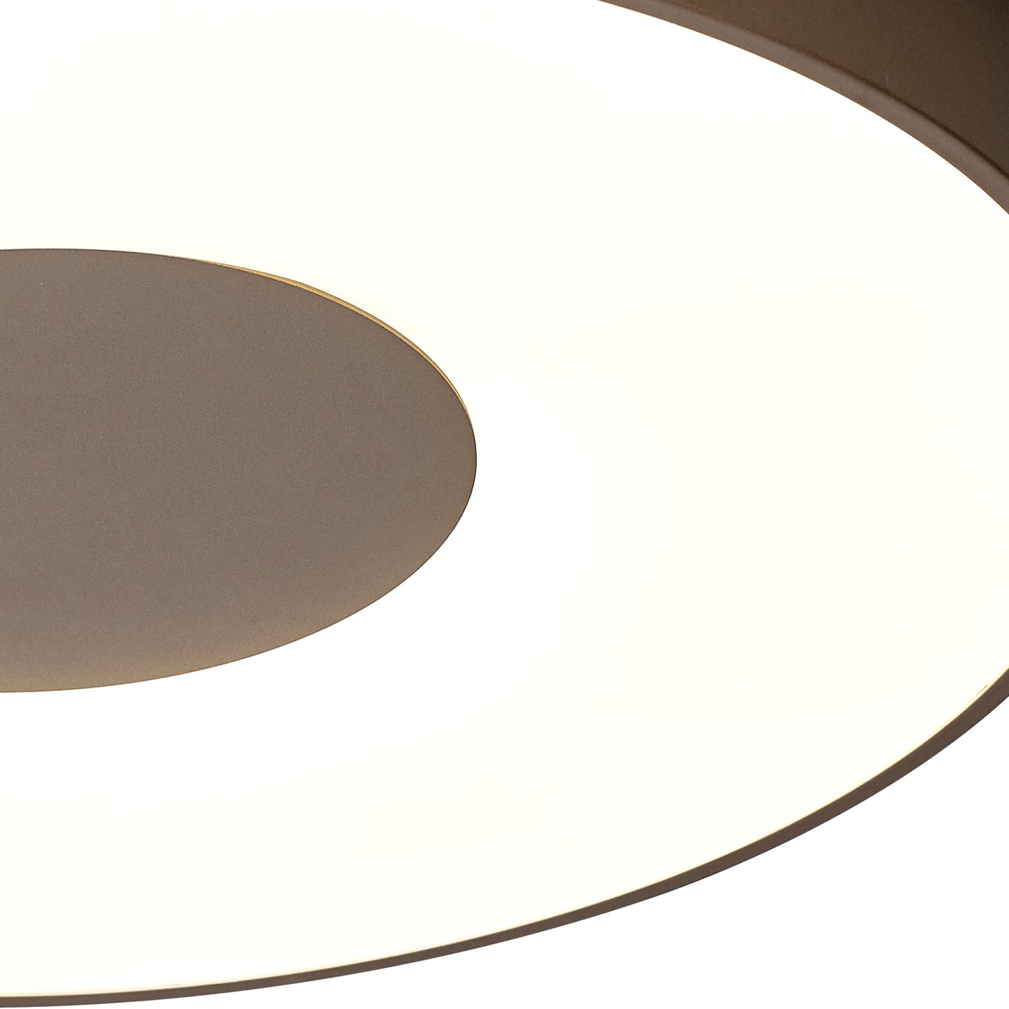 Coin Round Ceiling 100W LED With Remote Control 2700K-5000K, 6000lm, Sand Brown, 3yrs Warranty by Mantra