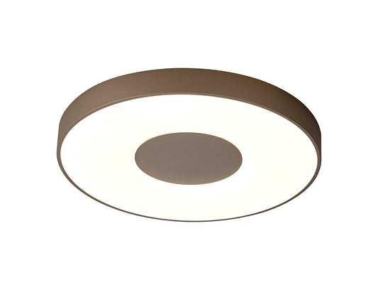 Coin Round Ceiling 100W LED With Remote Control 2700K-5000K, 6000lm, Sand Brown, 3yrs Warranty by Mantra