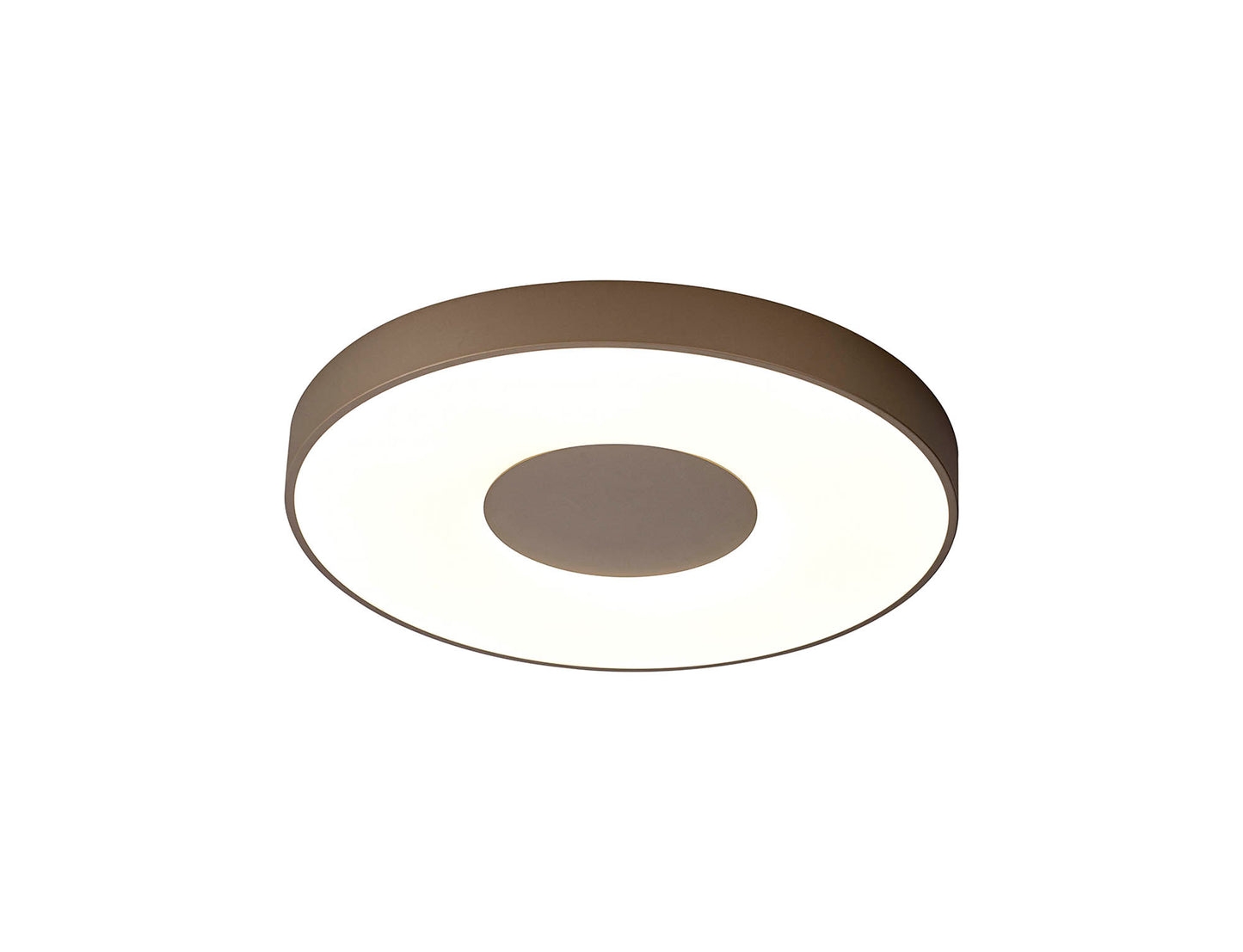 Coin Round Ceiling 80W LED With Remote Control 2700K-5000K, 3900lm, Sand Brown, 3yrs Warranty by Mantra