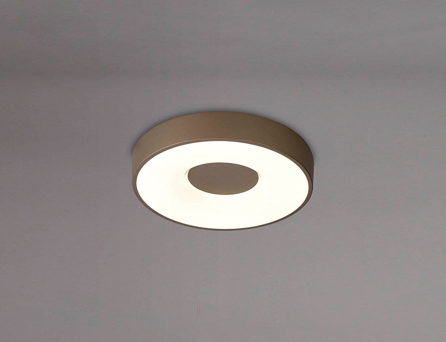 Coin Round Ceiling 56W LED With Remote Control 2700K-5000K, 2500lm, Sand Brown, 3yrs Warranty by Mantra