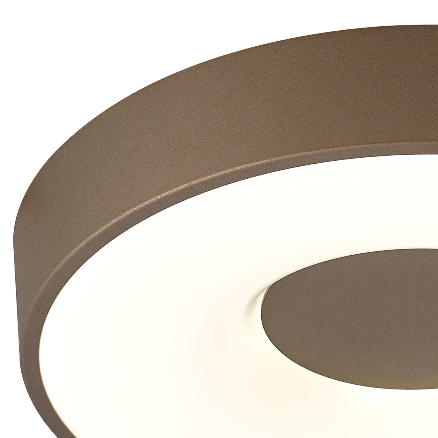 Coin Round Ceiling 56W LED With Remote Control 2700K-5000K, 2500lm, Sand Brown, 3yrs Warranty by Mantra