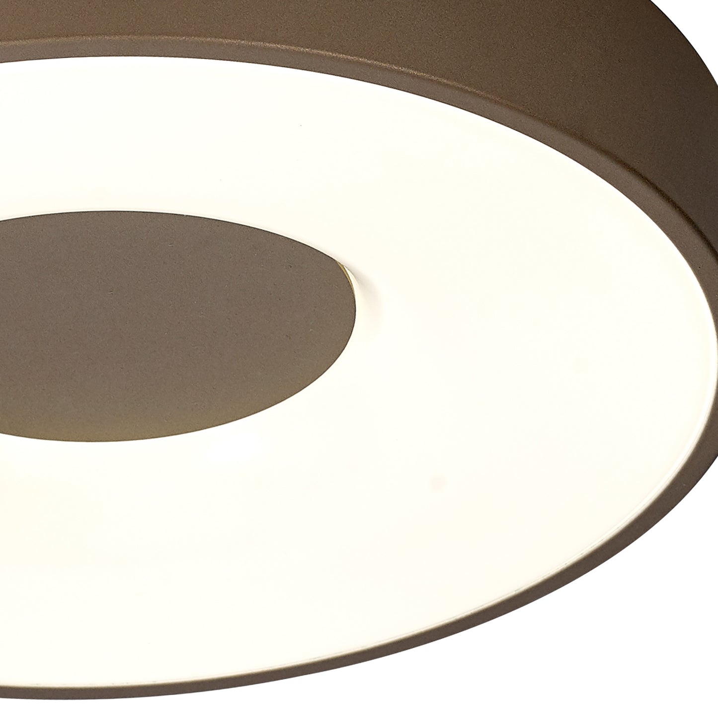 Coin Round Ceiling 56W LED With Remote Control 2700K-5000K, 2500lm, Sand Brown, 3yrs Warranty by Mantra