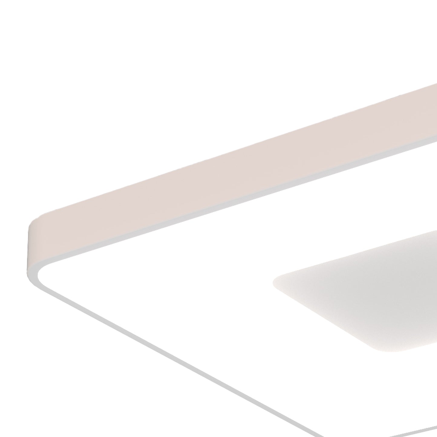 Coin Square Ceiling 100W LED With Remote Control 2700K-5000K, 4900lm, White, 3yrs Warranty by Mantra