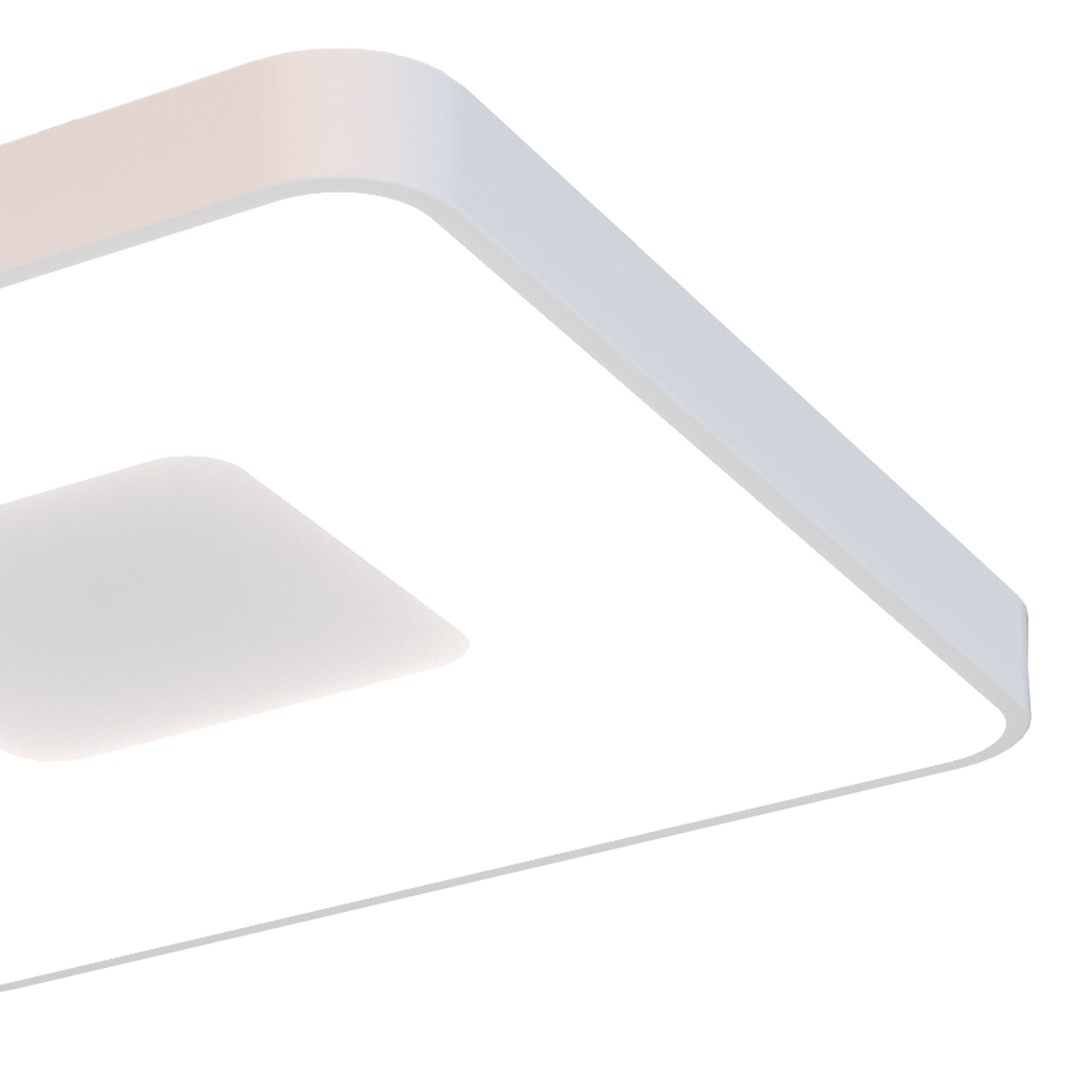 Coin Square Ceiling 100W LED With Remote Control 2700K-5000K, 4900lm, White, 3yrs Warranty by Mantra