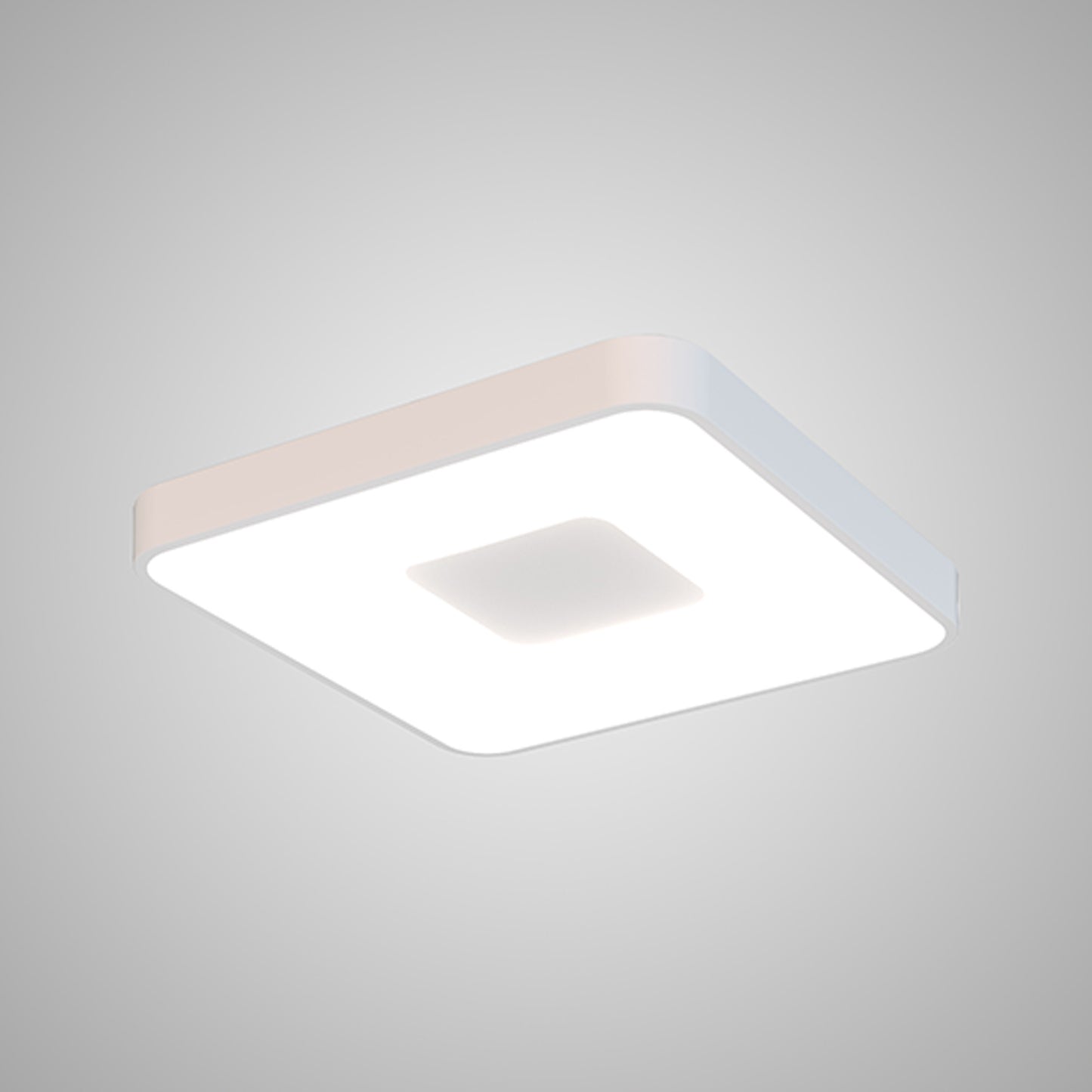 Coin Square Ceiling 80W LED With Remote Control 2700K-5000K, 3900lm, White, 3yrs Warranty by Mantra