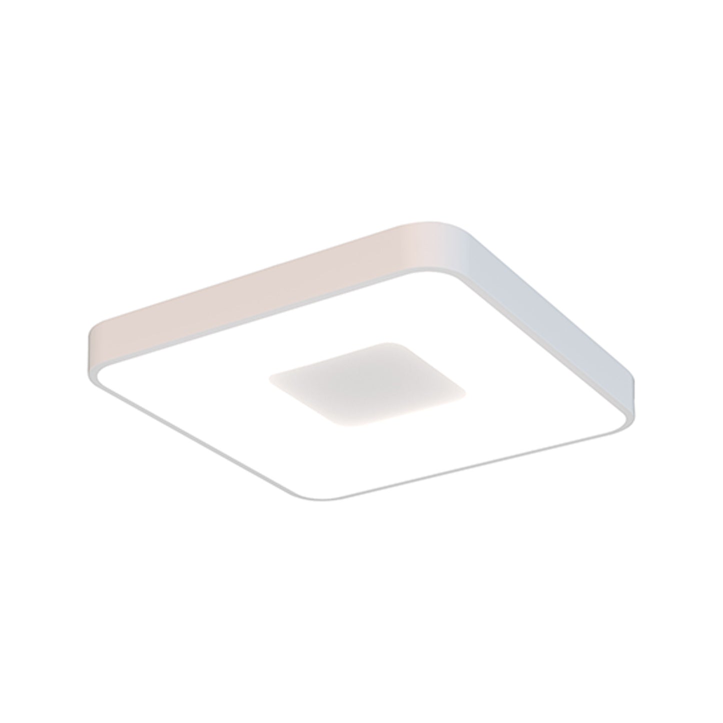 Coin Square Ceiling 80W LED With Remote Control 2700K-5000K, 3900lm, White, 3yrs Warranty by Mantra