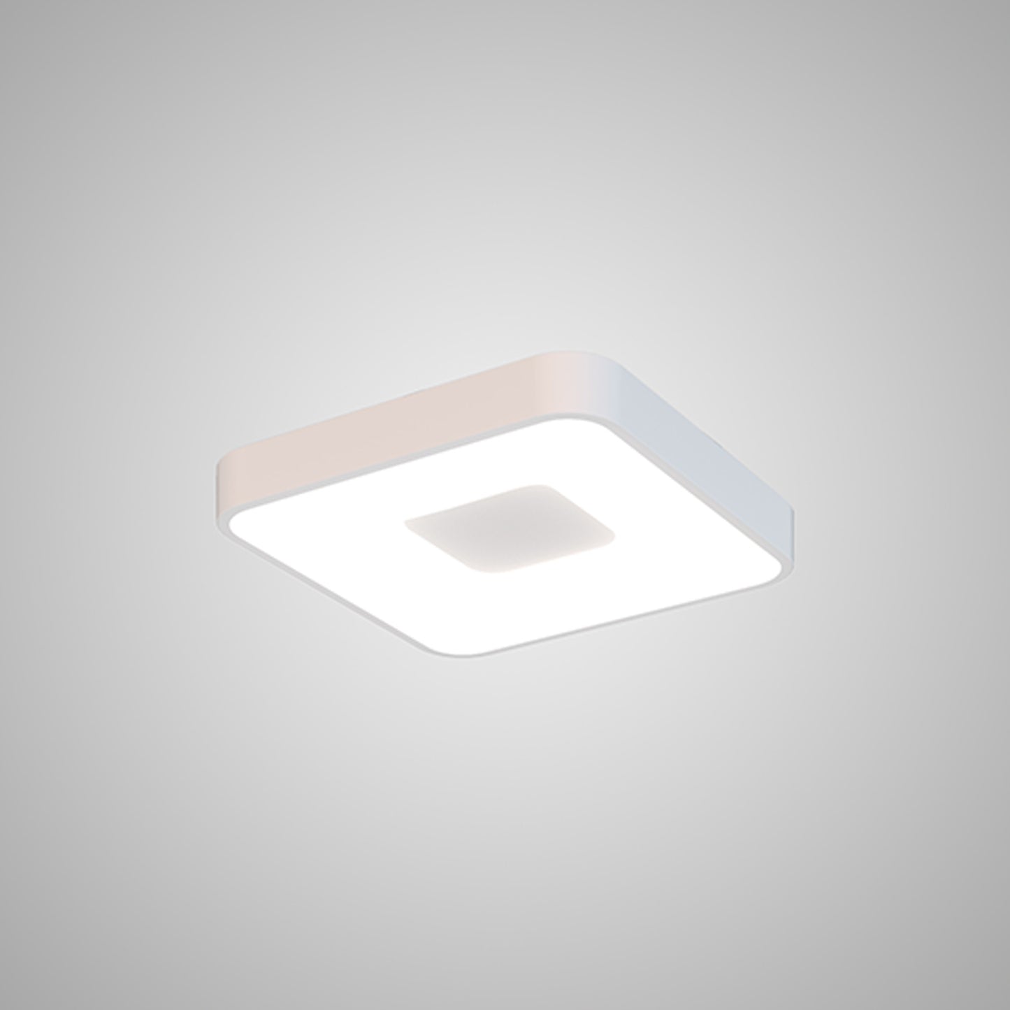 Coin Square Ceiling 56W LED With Remote Control 2700K-5000K, 2500lm, White, 3yrs Warranty by Mantra