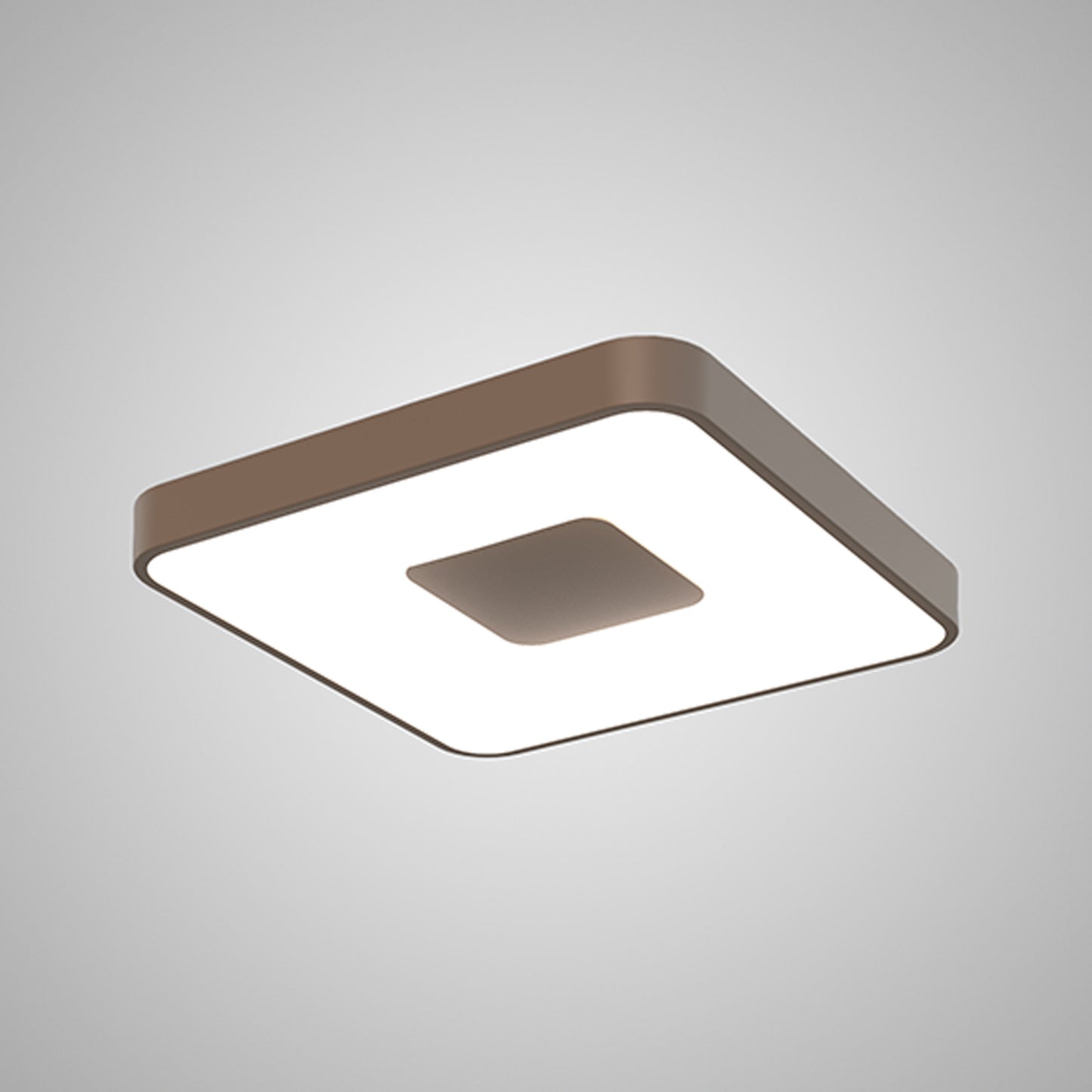 Coin Square Ceiling 80W LED With Remote Control 2700K-5000K, 3900lm, Gold, 3yrs Warranty by Mantra