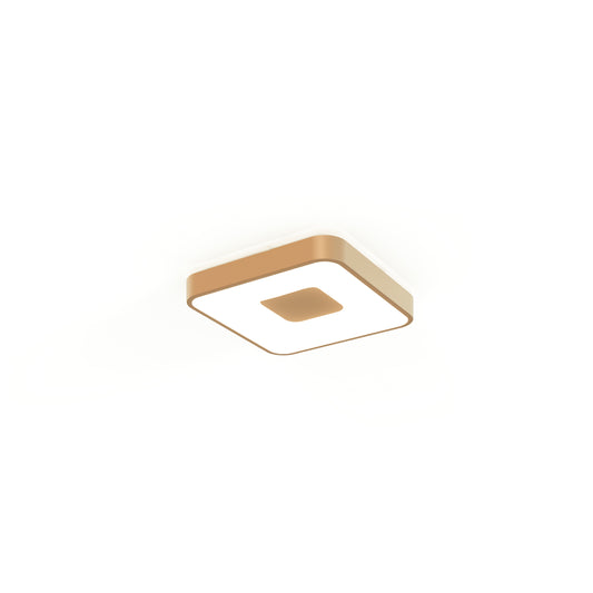 Coin Square Ceiling 56W LED With Remote Control 2700K-5000K, 2500lm, Gold, 3yrs Warranty by Mantra