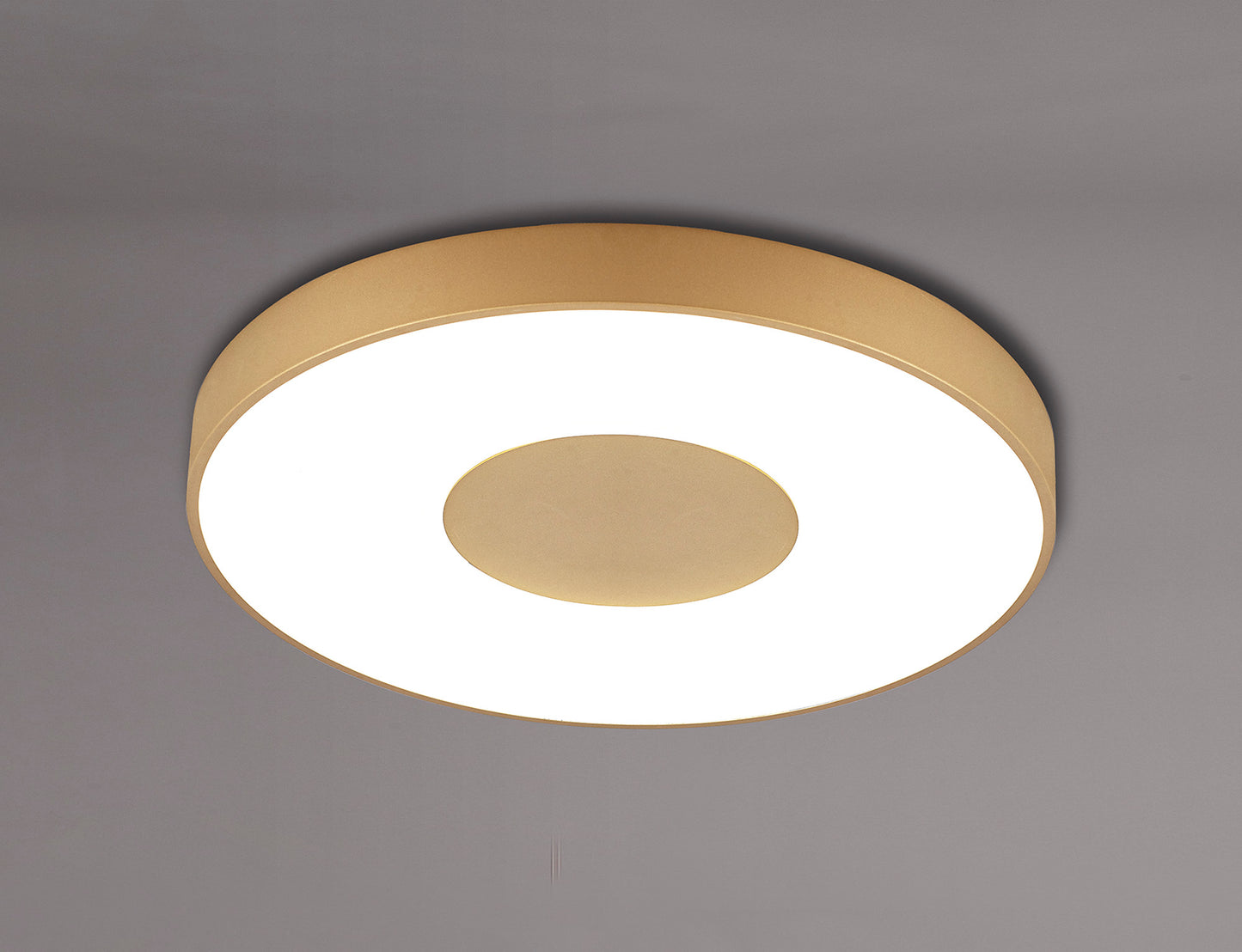 Coin Round Ceiling 100W LED With Remote Control 2700K-5000K, 6000lm, Gold, 3yrs Warranty by Mantra