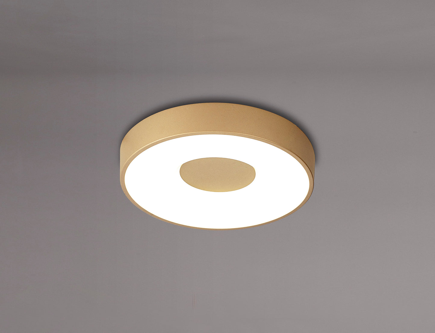 Coin Round Ceiling 56W LED With Remote Control 2700K-5000K, 2500lm, Gold, 3yrs Warranty by Mantra