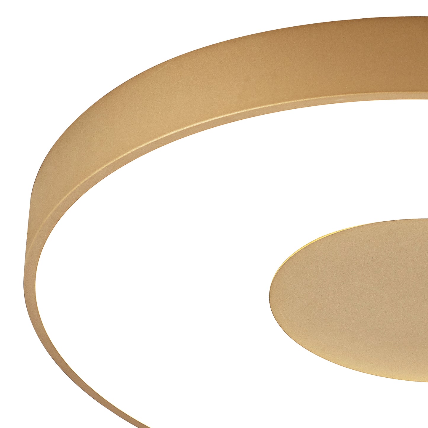 Coin Round Ceiling 56W LED With Remote Control 2700K-5000K, 2500lm, Gold, 3yrs Warranty by Mantra