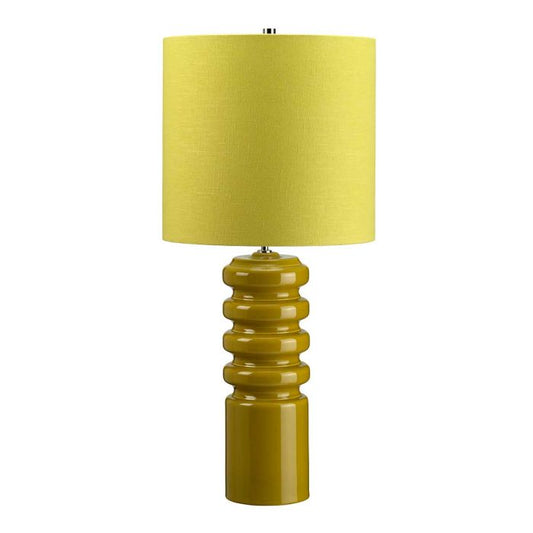 Contour 1 Light Table Lamp - Lime with Lime Shade
