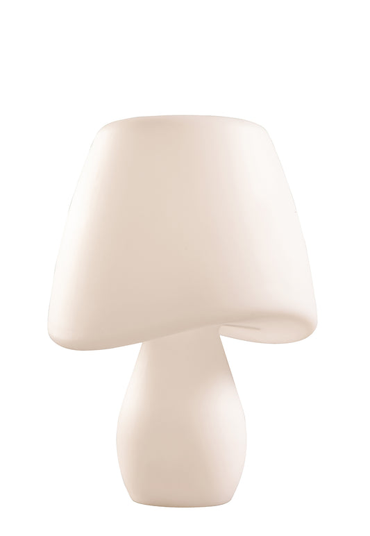 Cool Table Lamp 2 Light E27 Outdoor IP65, Opal White by Mantra