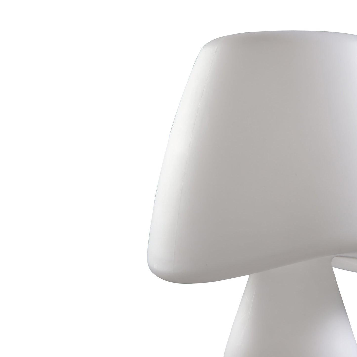 Cool Table Lamp 2 Light E27 In Line Switch Indoor, Opal White by Mantra