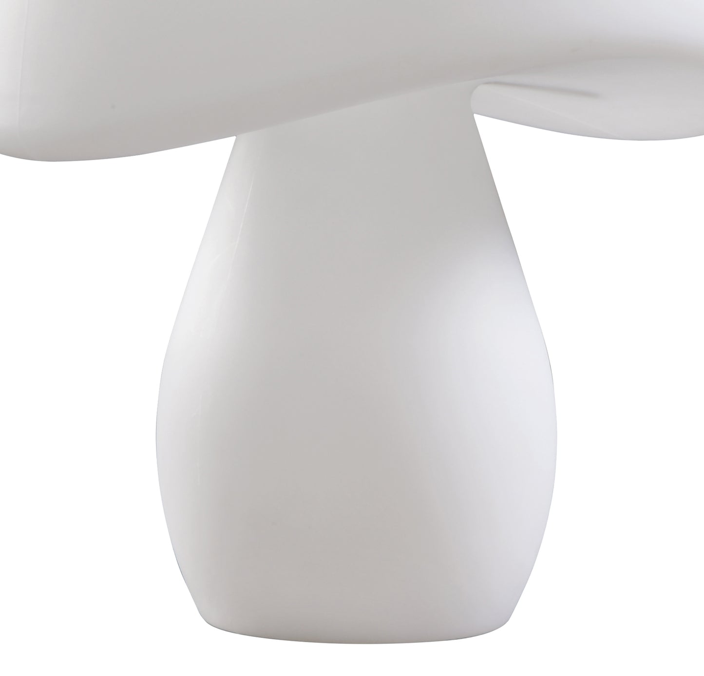 Cool Table Lamp 2 Light E27 In Line Switch Indoor, Opal White by Mantra