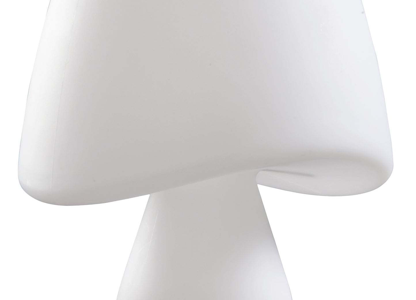 Cool Table Lamp 2 Light E27 In Line Switch Indoor, Opal White by Mantra