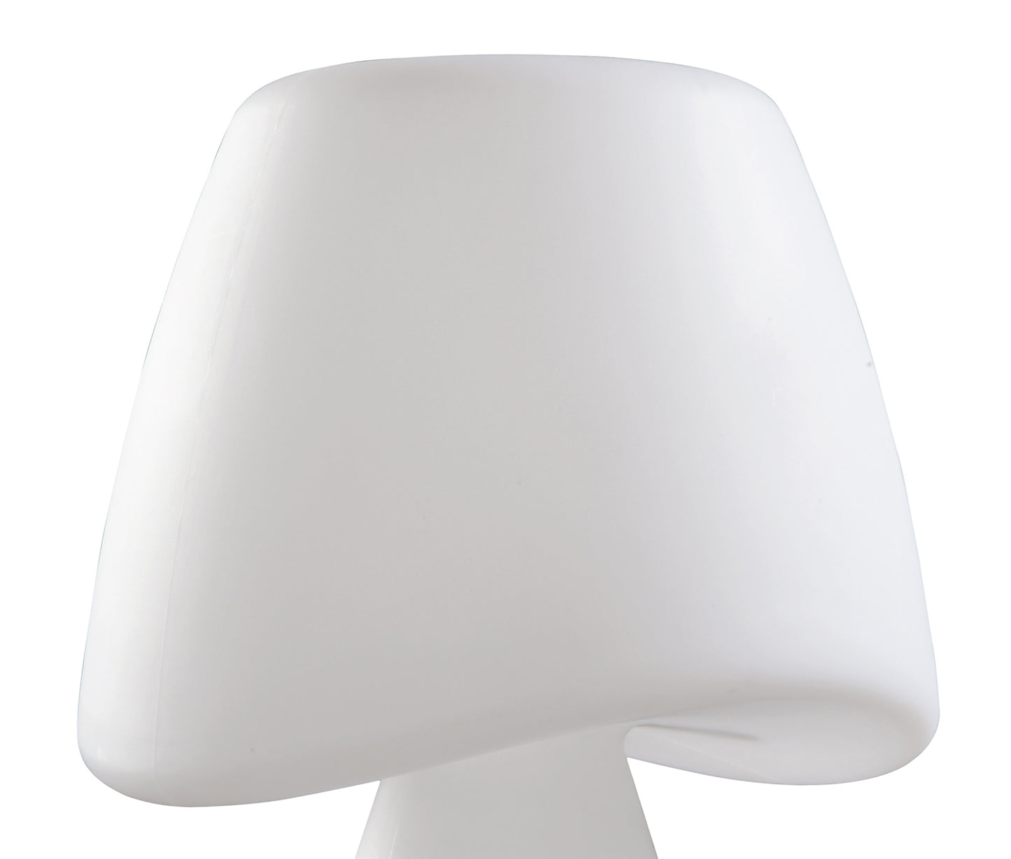 Cool Table Lamp 2 Light E27 In Line Switch Indoor, Opal White by Mantra