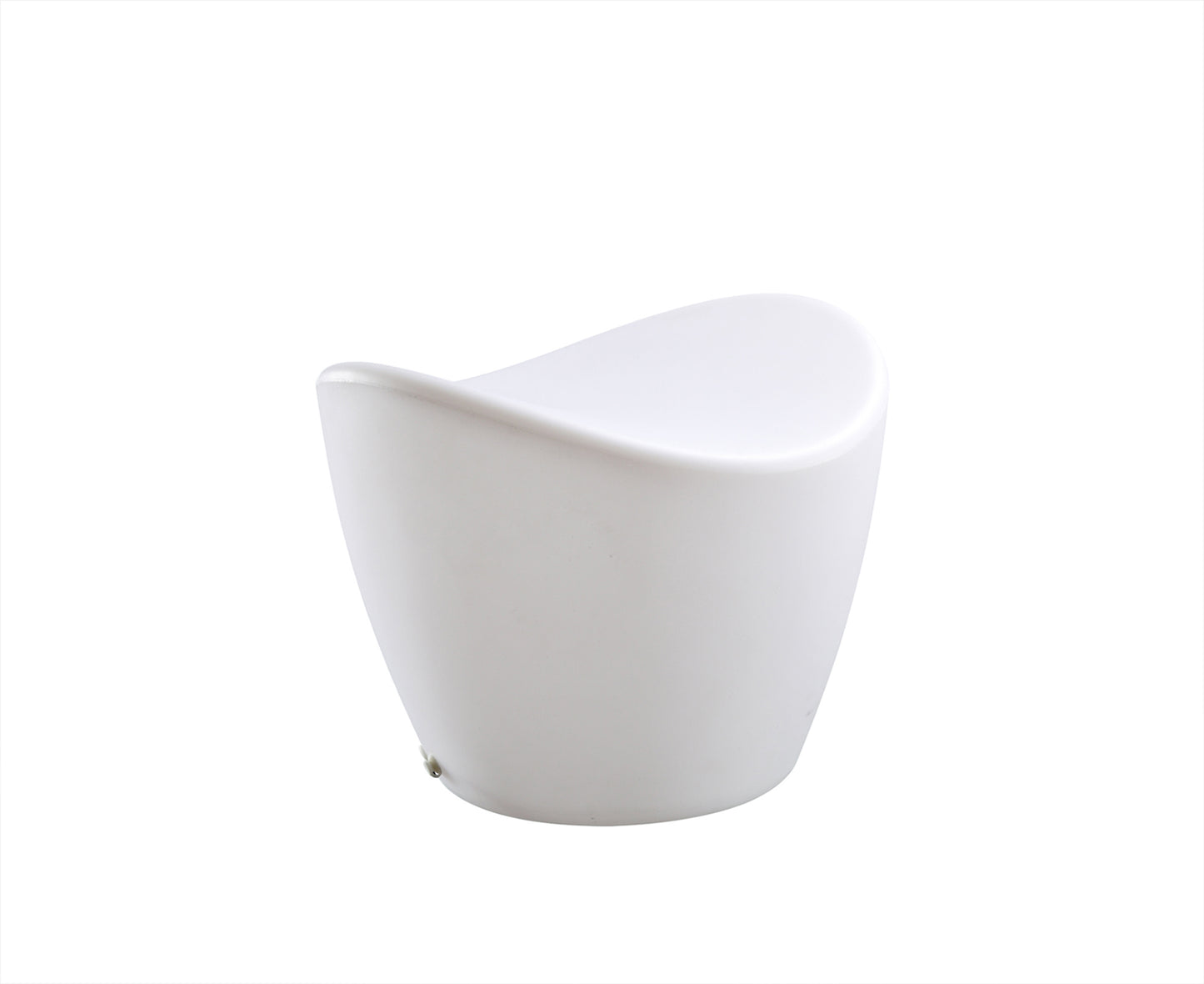 Cool Stool No Light Outdoor, Opal White by Mantra