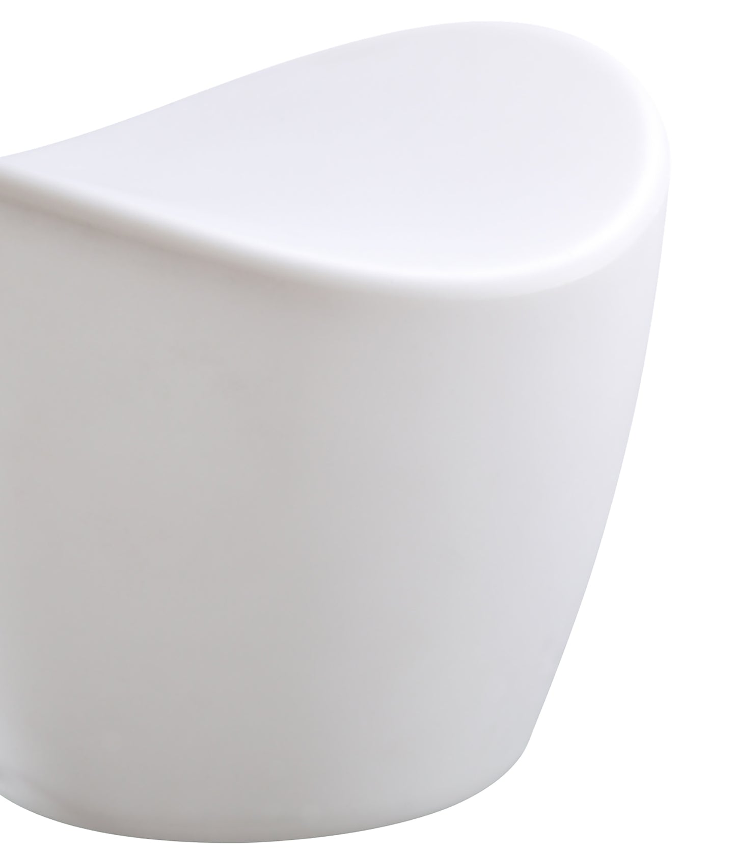 Cool Stool No Light Outdoor, Opal White by Mantra