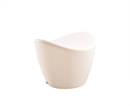 Cool Stool No Light Outdoor, Opal White by Mantra
