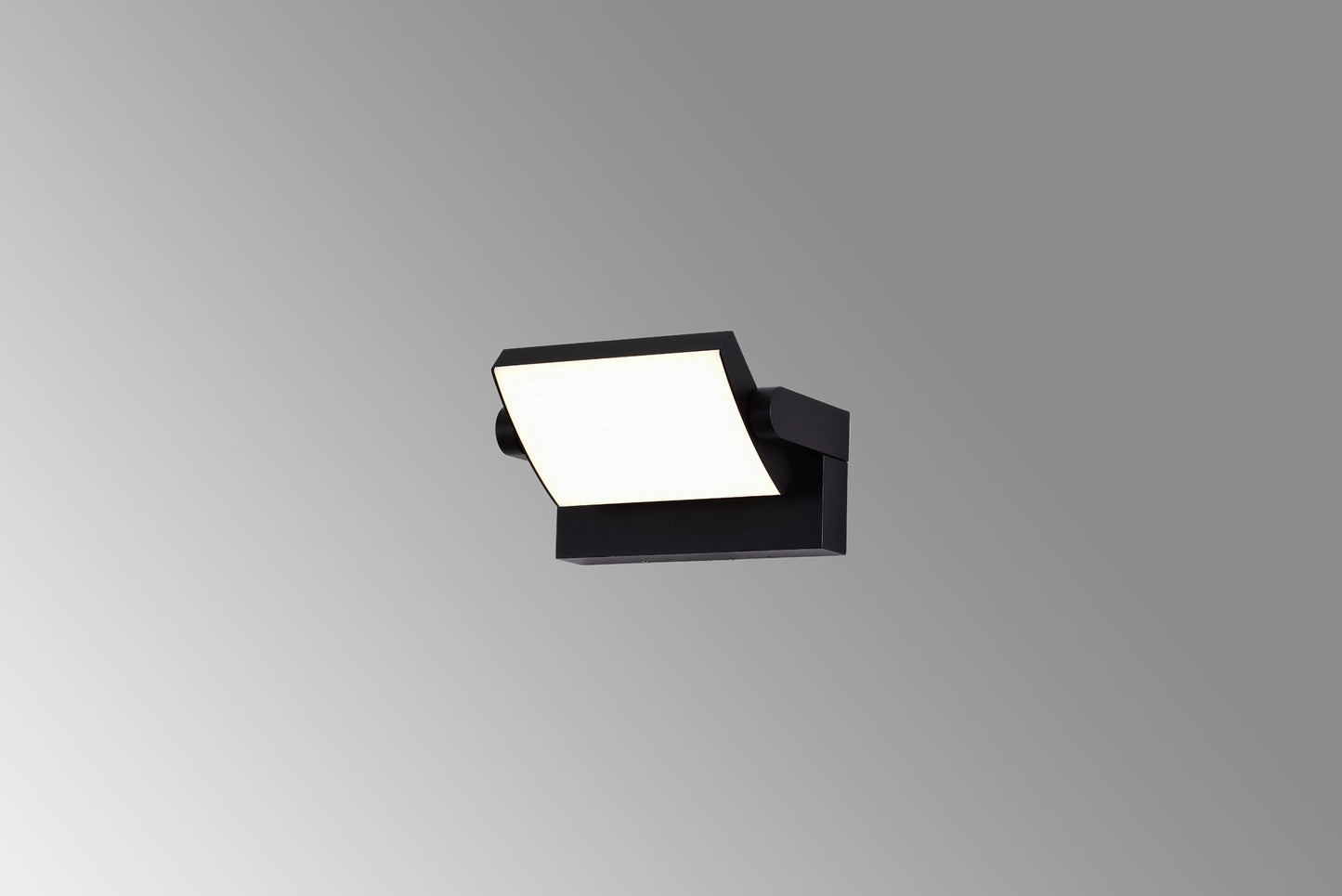 Cooper Wall Lamp Adjustable, 20W LED, 3000K, 1700lm, IP54, Black, 3yrs Warranty by Mantra