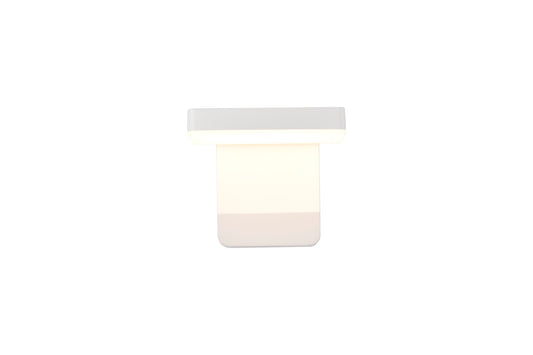 Cooper Wall Lamp, 20W LED, 3000K, 1700lm, IP54, White, 3yrs Warranty by Mantra