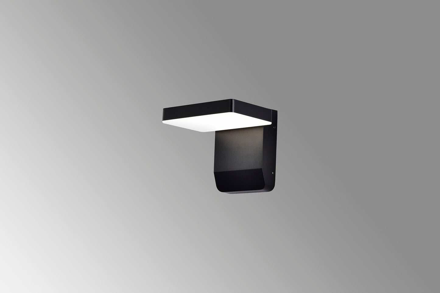 Cooper Wall Lamp, 20W LED, 3000K, 1700lm, IP54, Black, 3yrs Warranty by Mantra