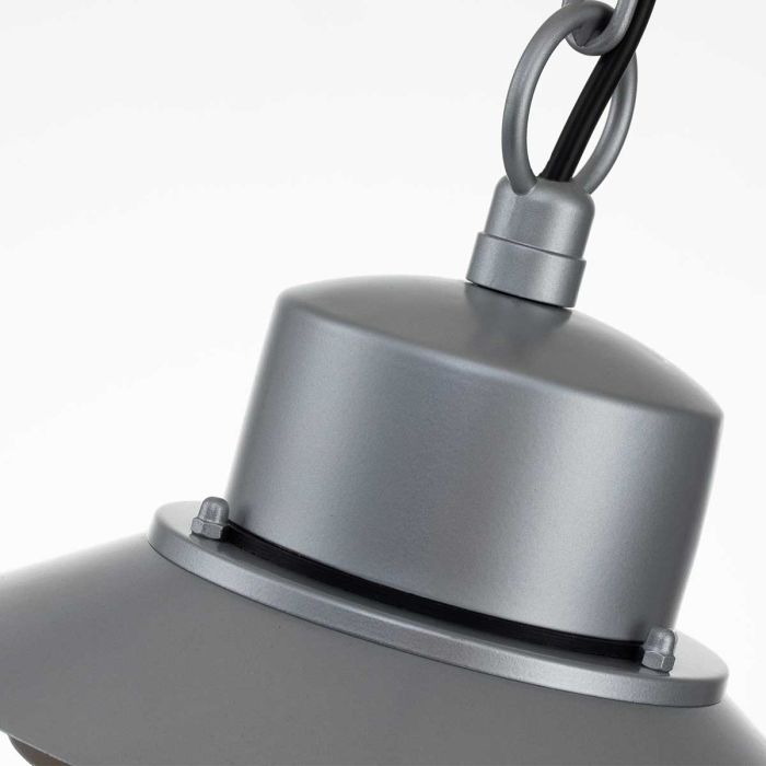 Copenhagen 1 Light Chain Lantern - Silver