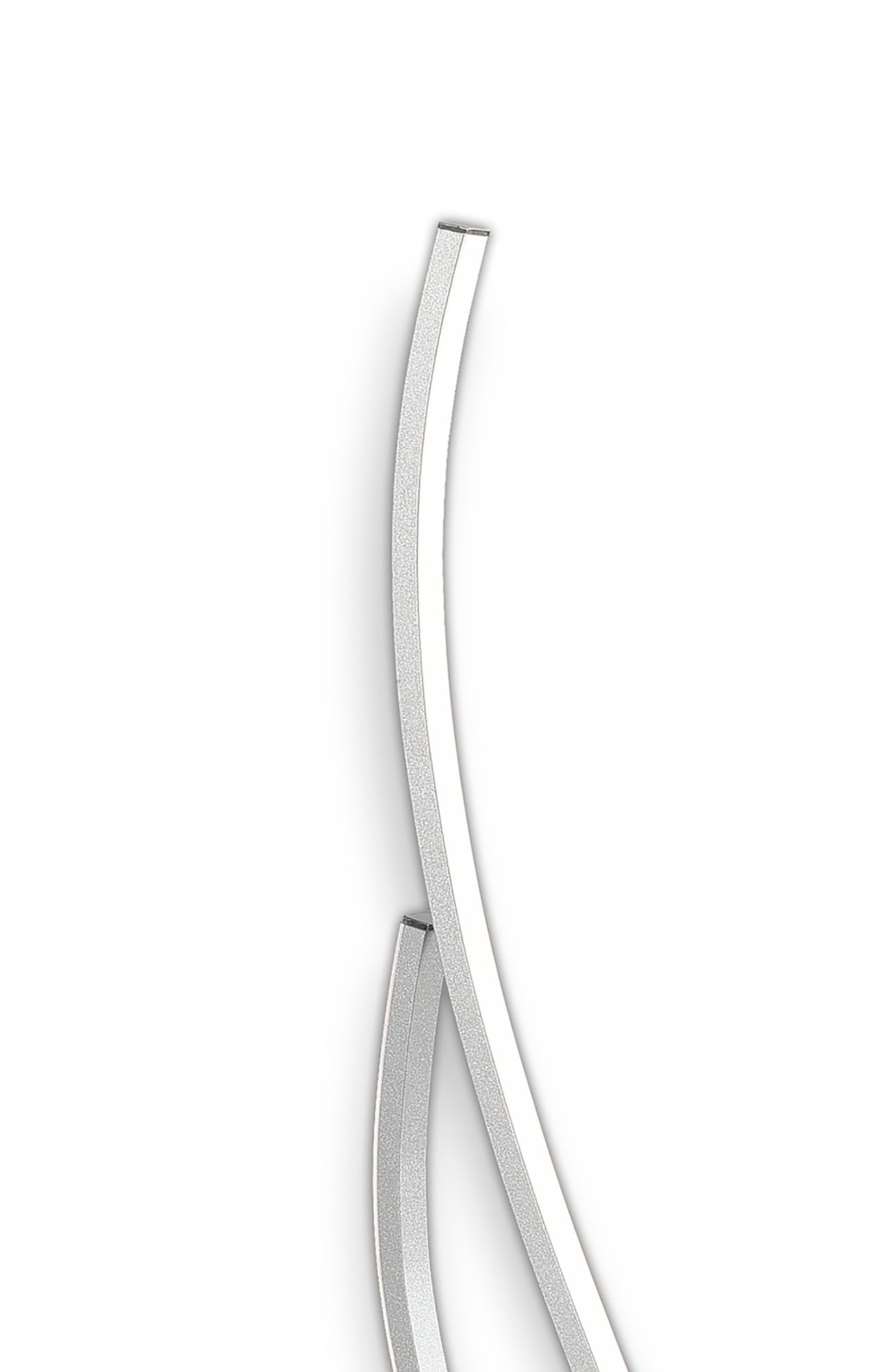 Corinto Table Lamp 84cm, 12W LED, 3000k, 960lm, Silver Chrome, Touch Dimmer, 3yrs Warranty by Mantra