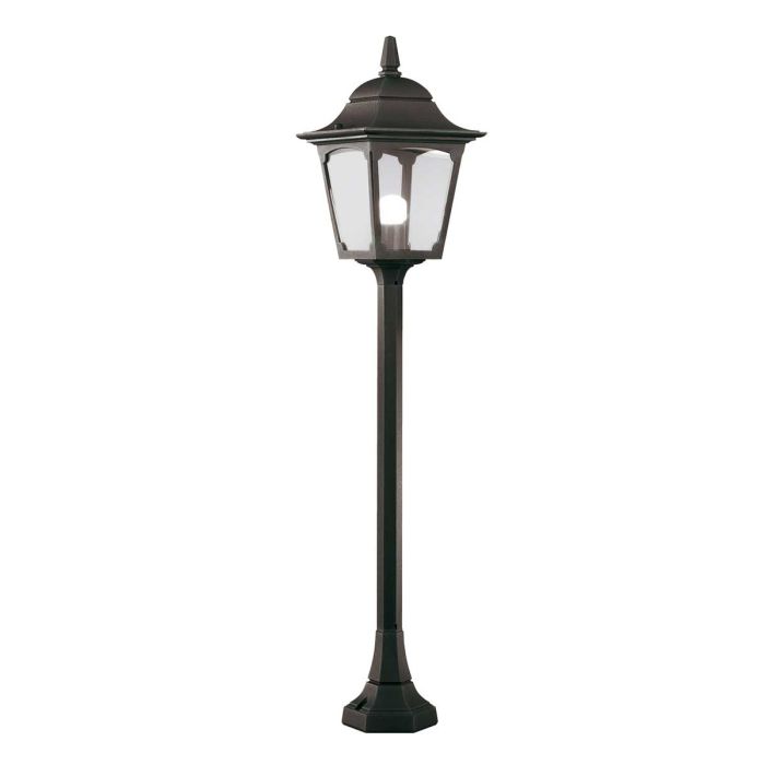 Chapel 1 Light Pillar Lantern - Black