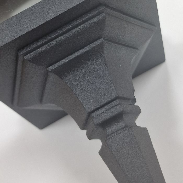 Chapel 1 Light Chain Lantern - Black