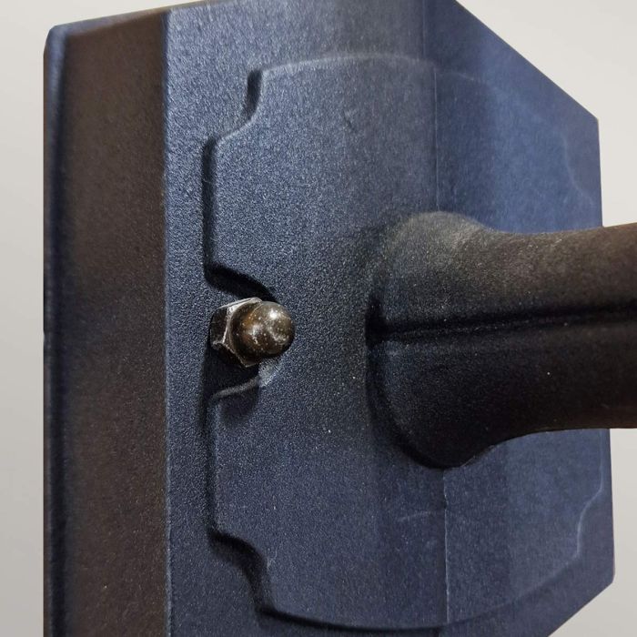 Chapel 1 Light Mini Down Wall Lantern - Black