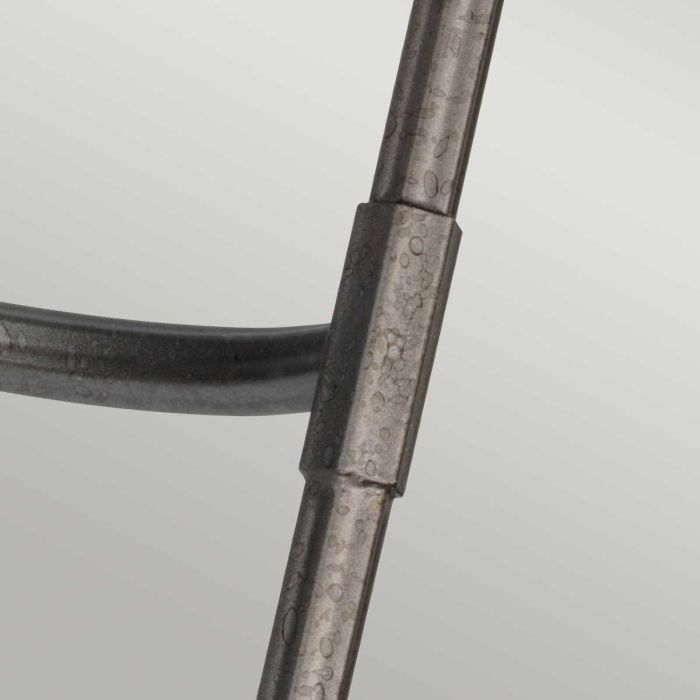 Crown 2 Light Wall Light - Iron Gate