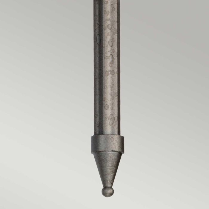 Crown 2 Light Wall Light - Iron Gate