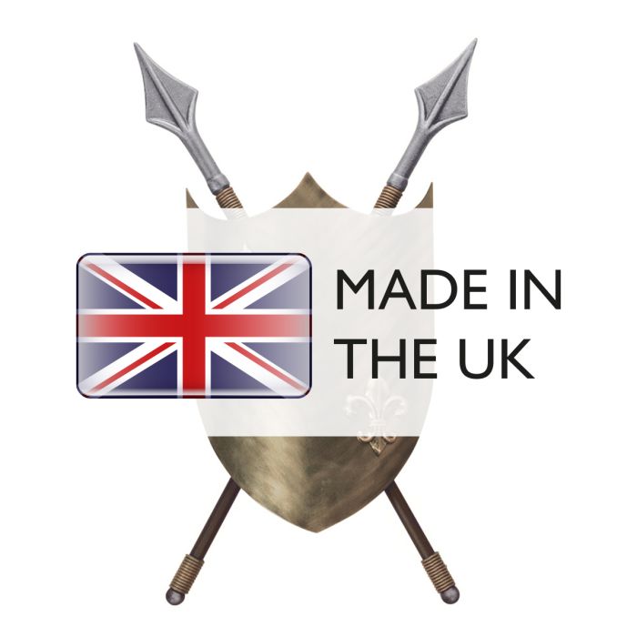 Crusader 2 Light Wall Light - Burnished Bronze