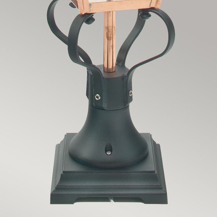Chelsea 1 Light Pedestal Lantern - Copper