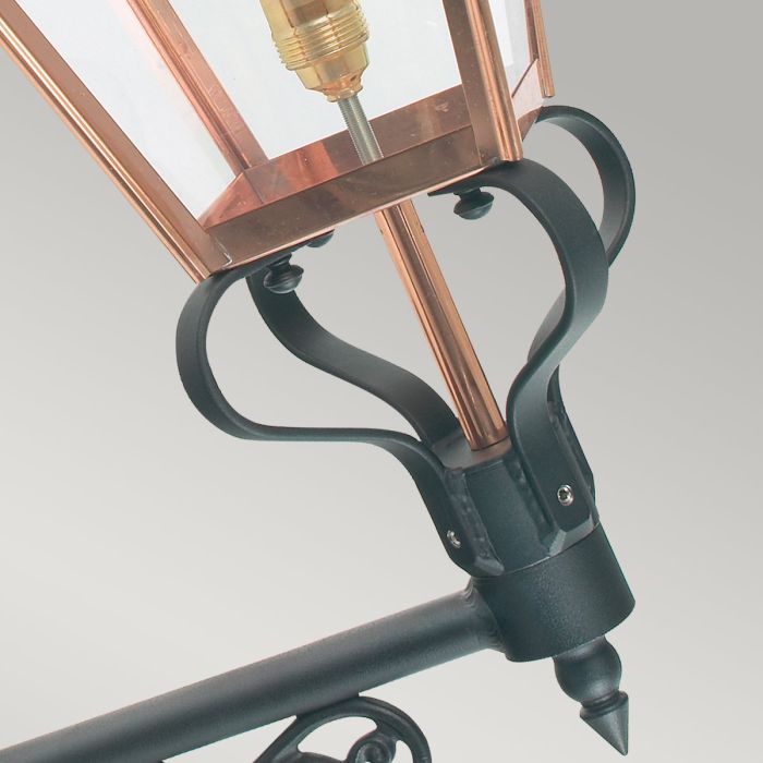 Chelsea 1 Light Grande Up Wall Lantern - Copper