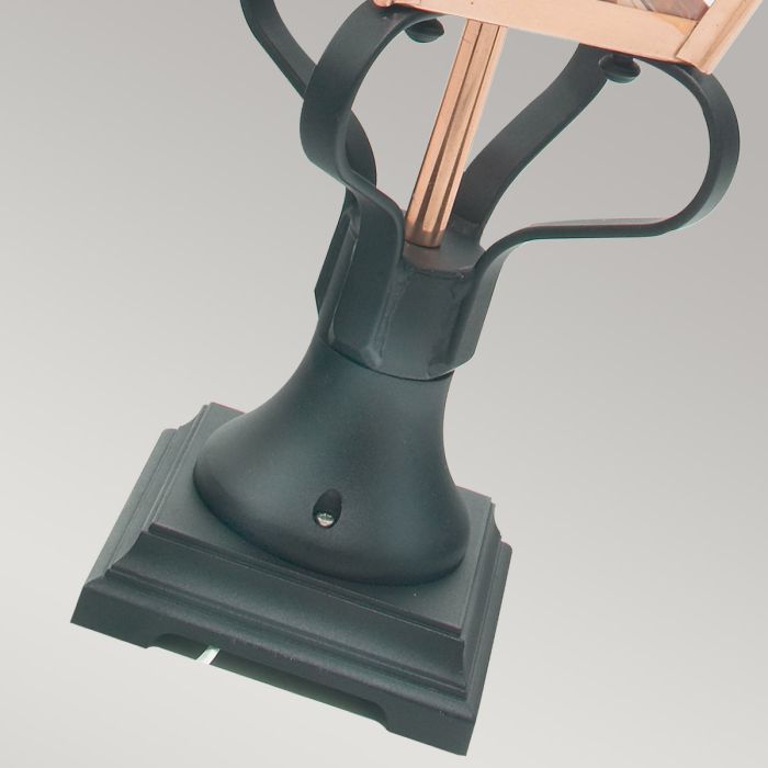 Chelsea 1 Light Grande Pedestal Lantern - Copper