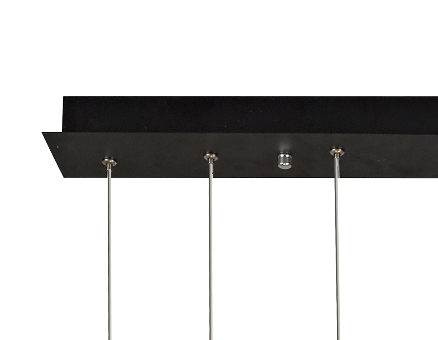 Cuba Criss Cross Linear Pendant 4 Light, 32W LED, 3000K, 2400lm, Gold, Black, 3yrs Warranty by Mantra