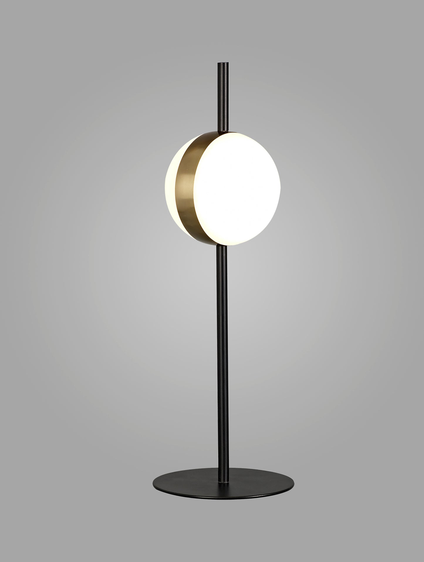 Cuba Table Lamp, 8W LED, 3000K, 600lm, Gold/Black, 3yrs Warranty by Mantra