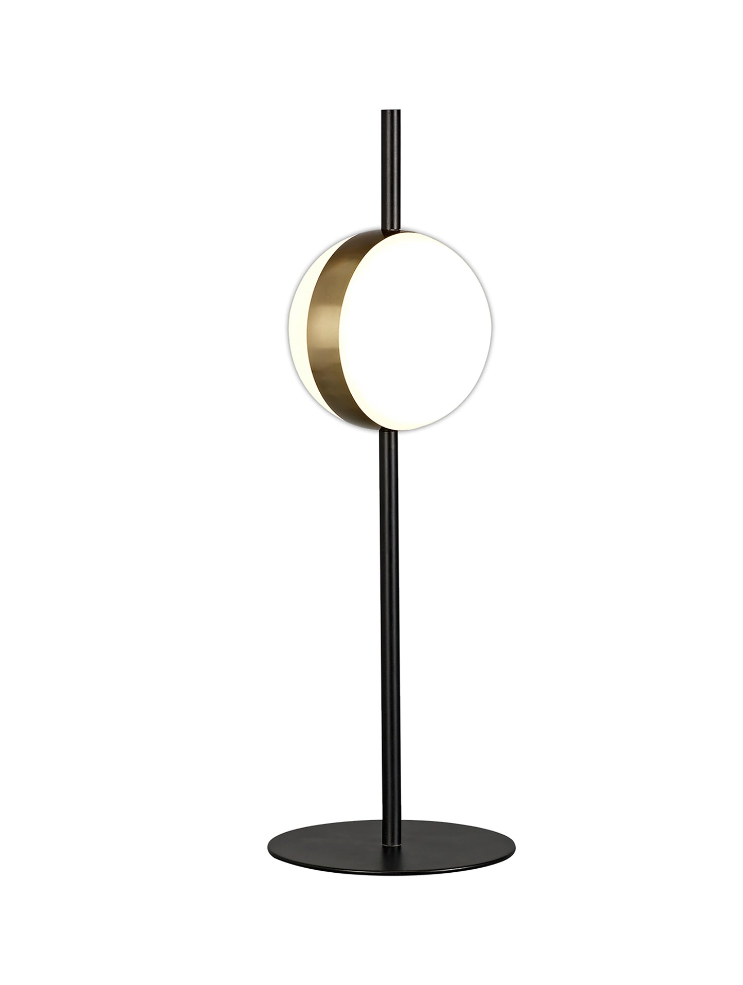 Cuba Table Lamp, 8W LED, 3000K, 600lm, Gold/Black, 3yrs Warranty by Mantra