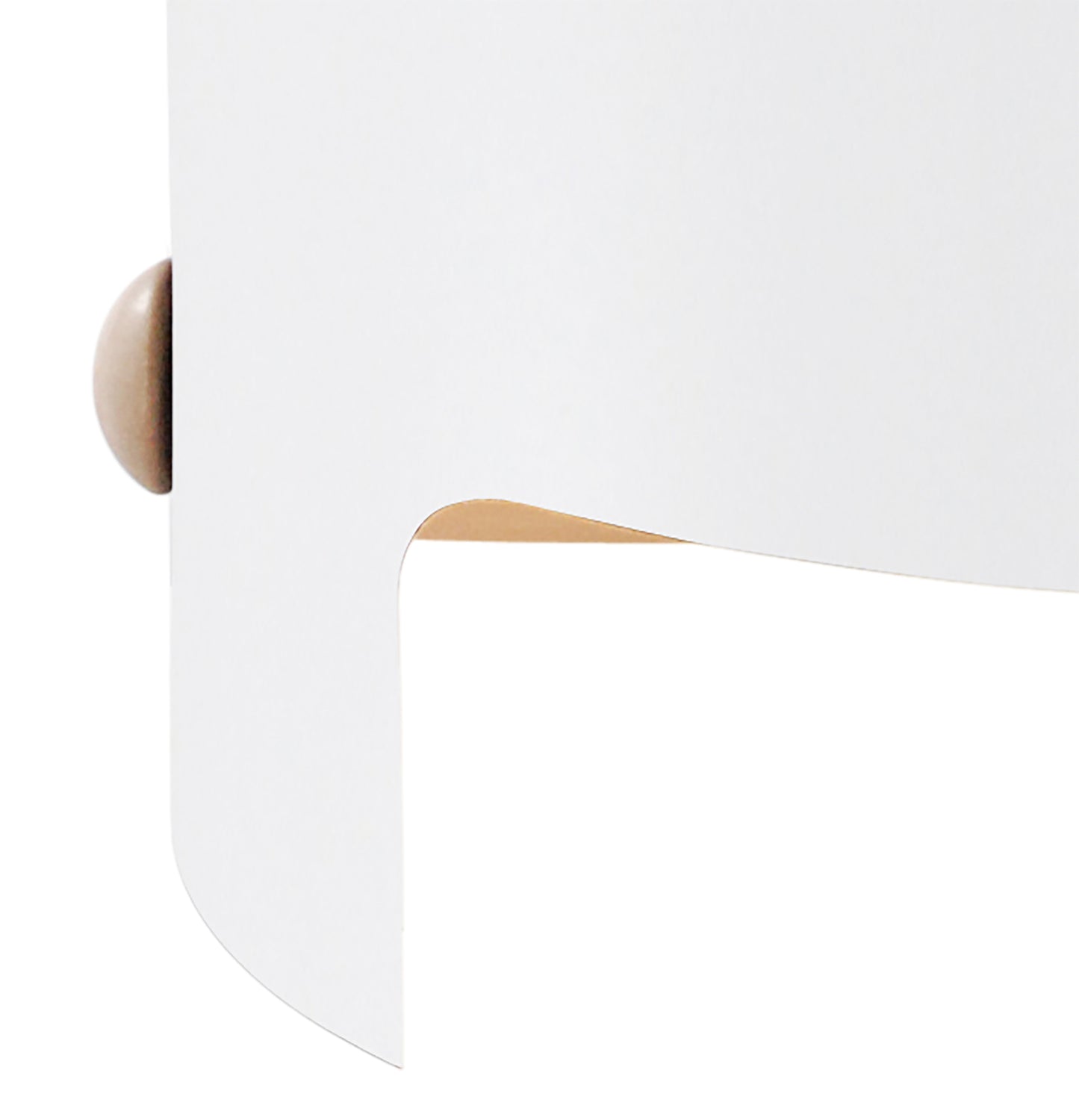 Cube Table Lamp Wide 1x40W, White Metal / Wood by Mantra