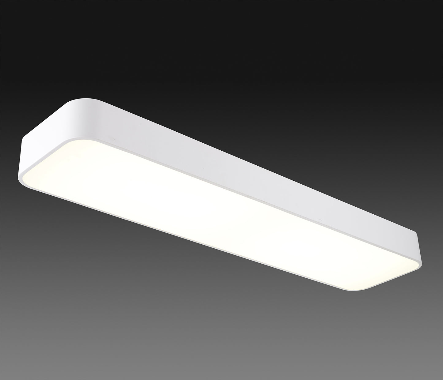 Cumbuco Flush Rectangle, 5100lm, 85W LED 4000K White/Acrylic, 3yrs Warranty by Mantra