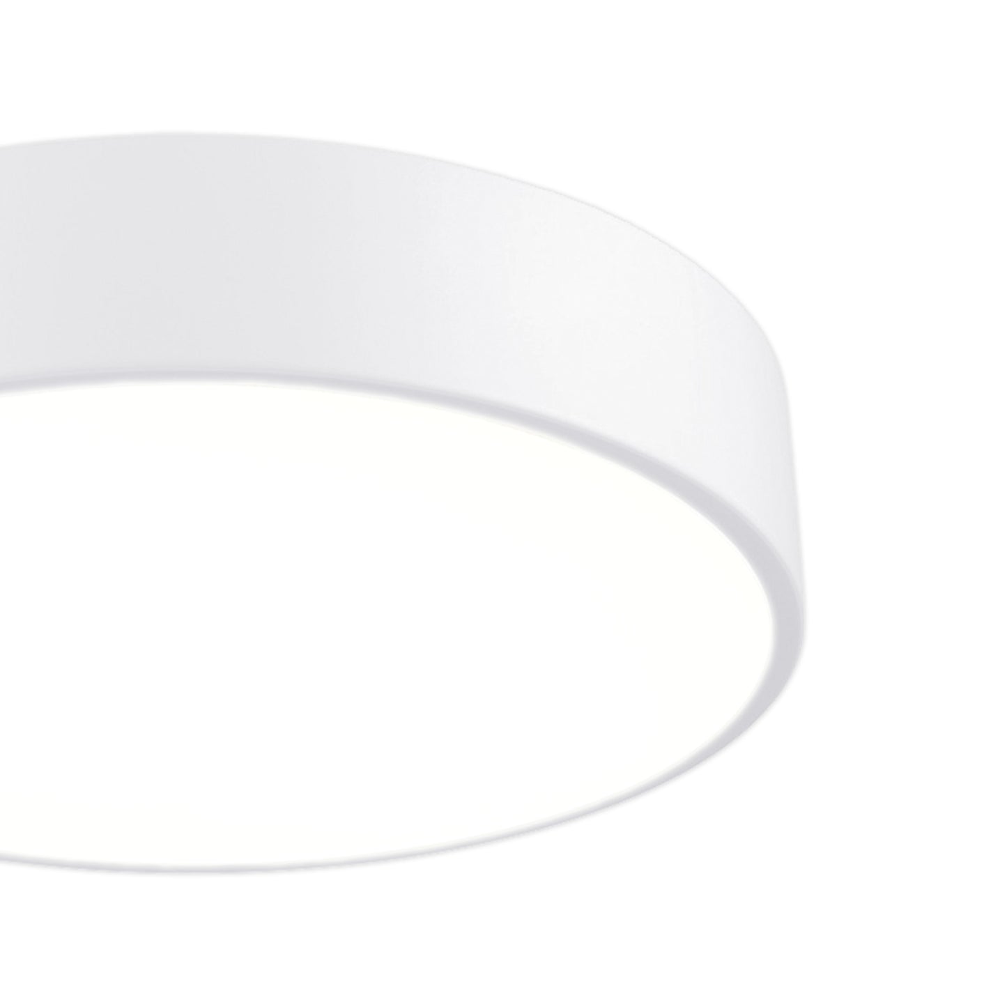 Cumbuco Flush 80cm Round, 5400lm, 90W LED 4000K White/Acrylic, 3yrs Warranty by Mantra